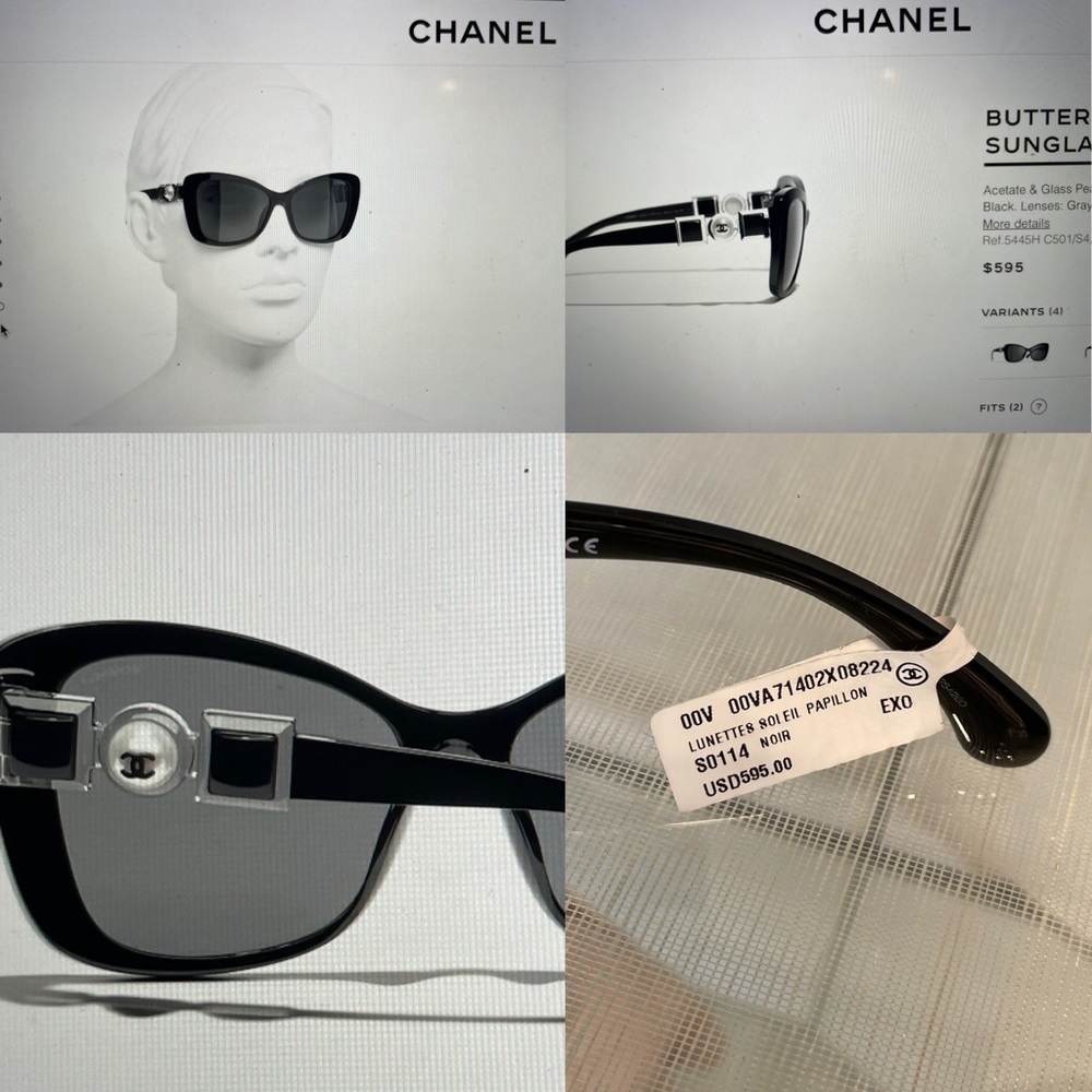 2022 Chanel sunglasses 🕶 With case, Used for a photo shoot excellent condition